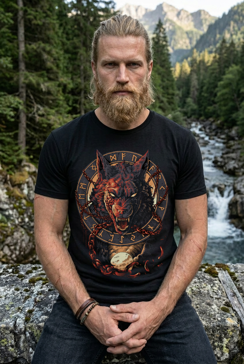 Fenrir Wolf des Ragnarök